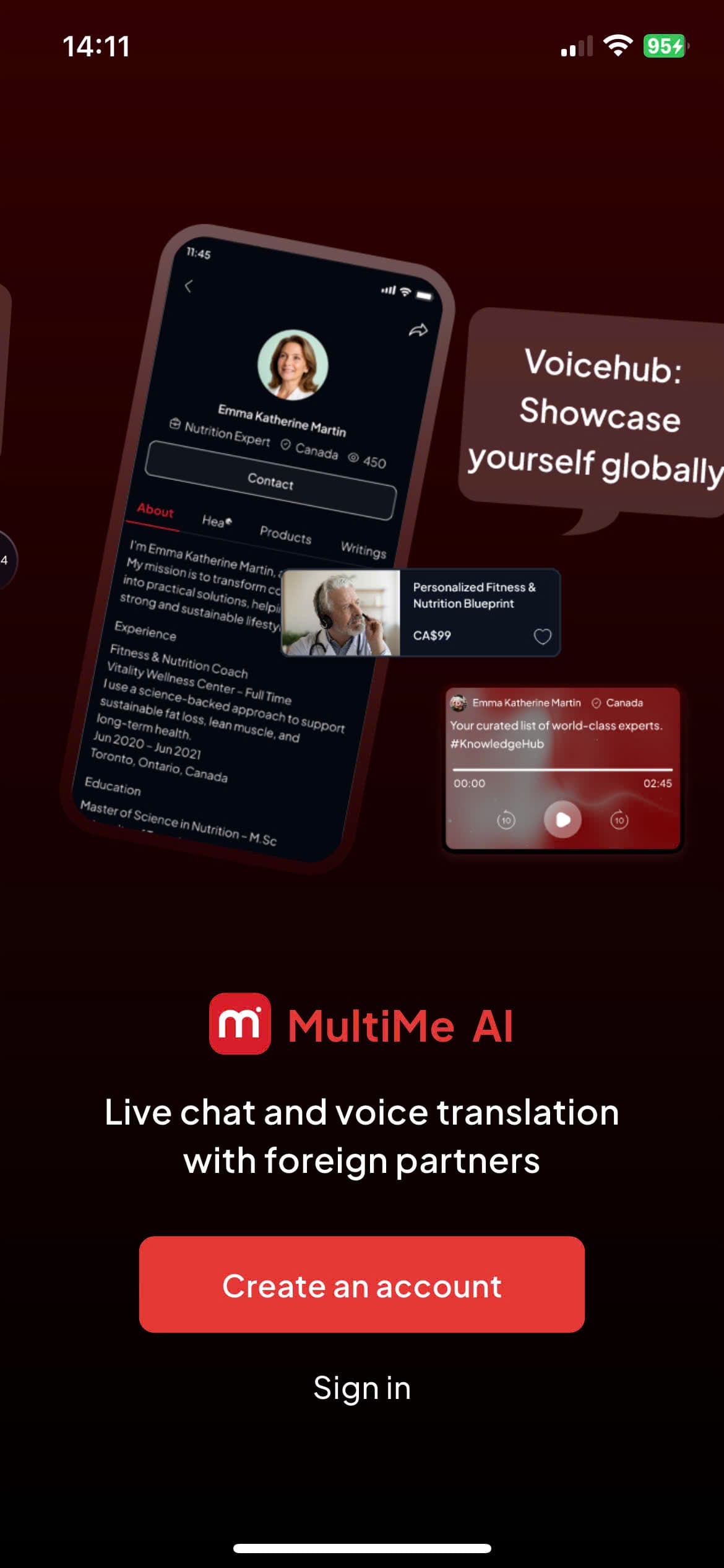 Étapes d'intégration dans l'app 2