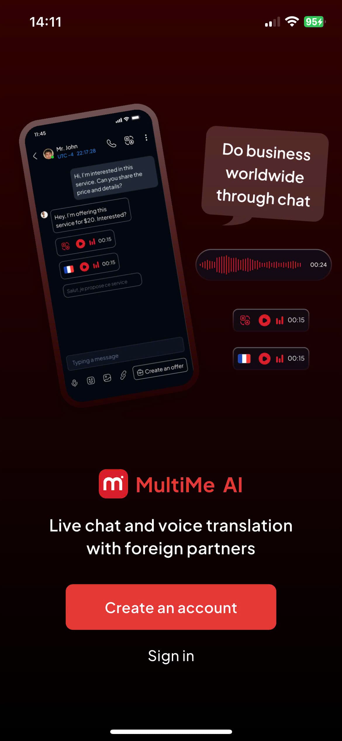Étapes d'intégration dans l'app 3